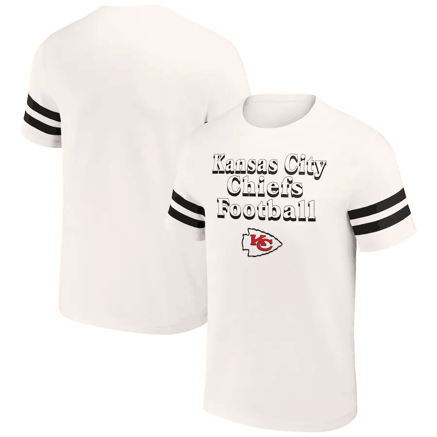 Men's Kansas City Chiefs Cream x Darius Rucker Collection Vintage T-Shirt Men's Kansas City Chiefs Cream x Darius Rucker Collection Vintage T-Shirt